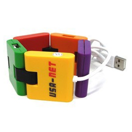CONCENTRADOR CADENA DE 4 PUERTOS USB 2.0 CONCENTRADOR CADENA DE 4 PUERTOS USB 2.0