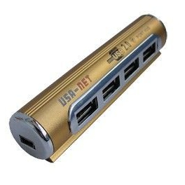 CONCENTRADOR CILINDRICO DE 4 PUERTOS USB 2.0 CONCENTRADOR CILINDRICO DE 4 PUERTOS USB 2.0