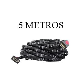 Cable HDMI HDMI Doble anillo y Gold Plate 5m Cable HDMI HDMI Doble anillo y Gold Plate 5m